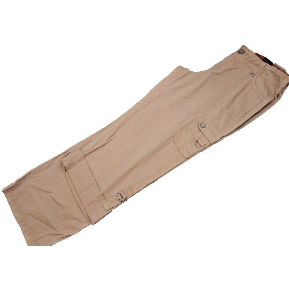 Lee Gold Label Roll-Up Pants Capri Jeans Burlap Women's Sz 12 Medium 100% Cotton